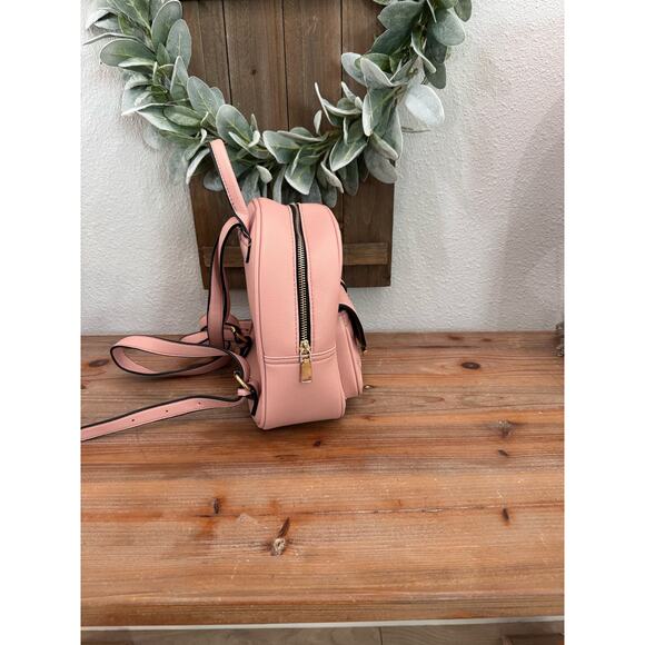 La Terre pink mini backpack purse - Picture 4 of 6